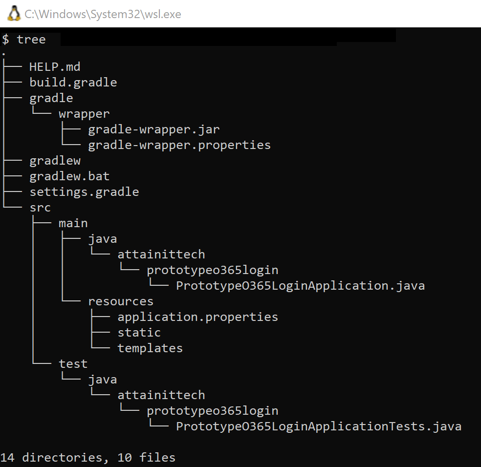 Spring Boot Prototype Project Structure