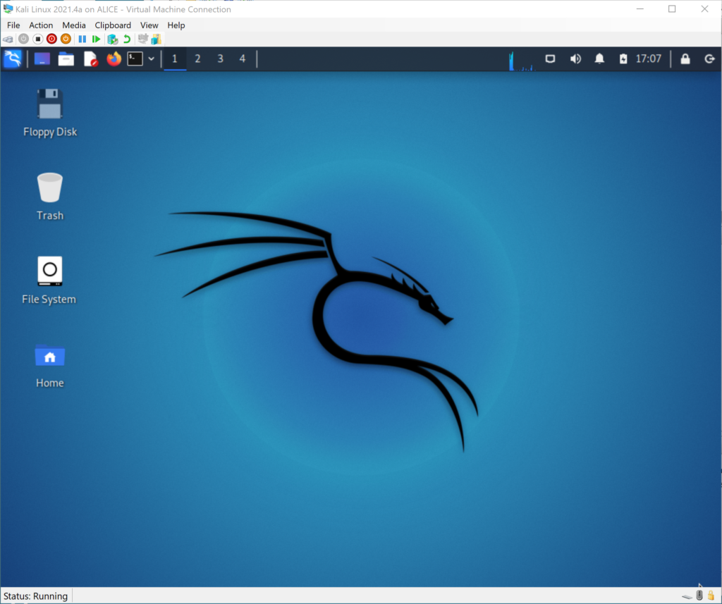 Kali Linux Desktop