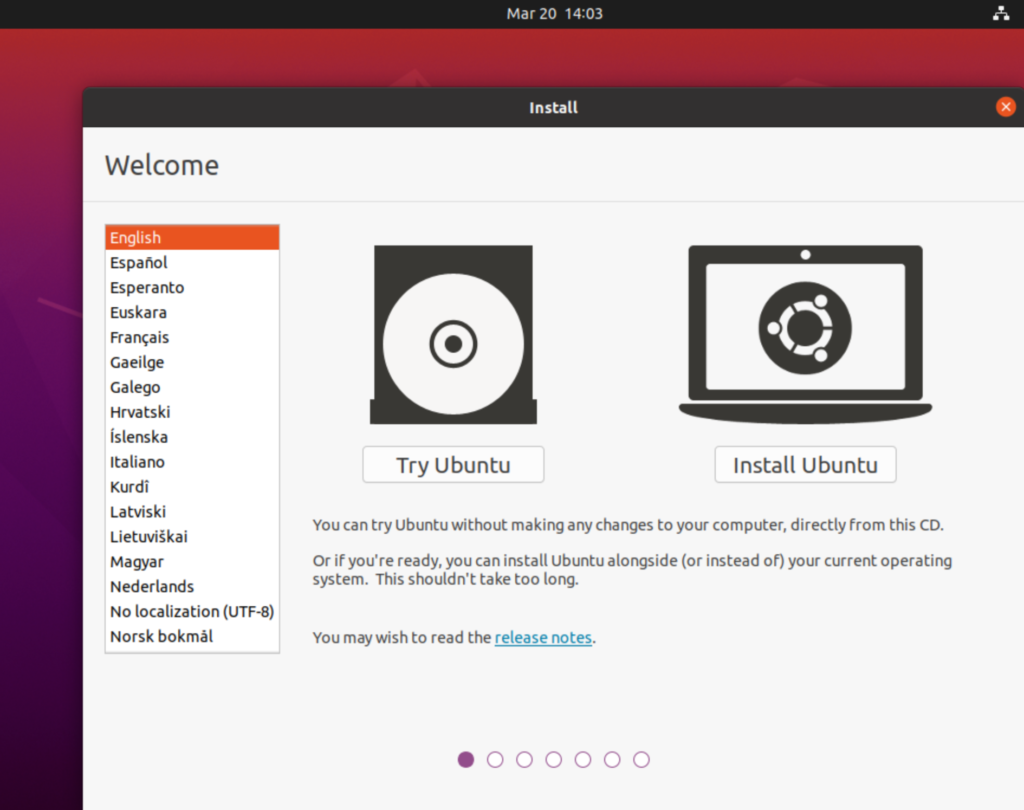 Install Ubuntu