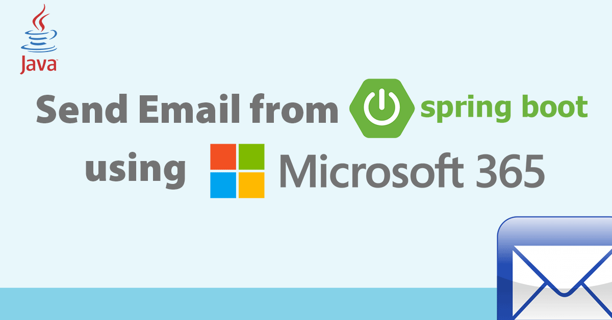 Send email from Spring Boot using Microsoft 365